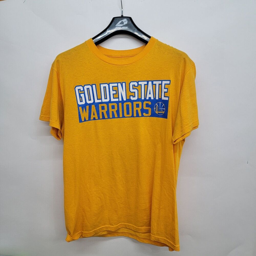 Stephen Curry Golden State Warriors‎ 30 NBA Majestic Mens Medium Yellow T Shirt